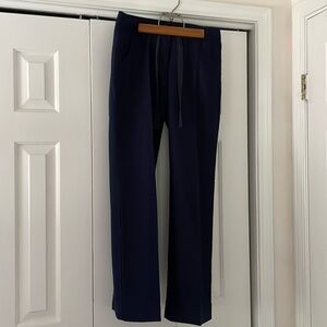J Crew navy blue linen trousers